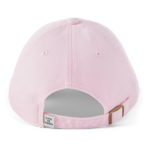 Life is Good Beach Chairs Chill Cap, Seashell Pink