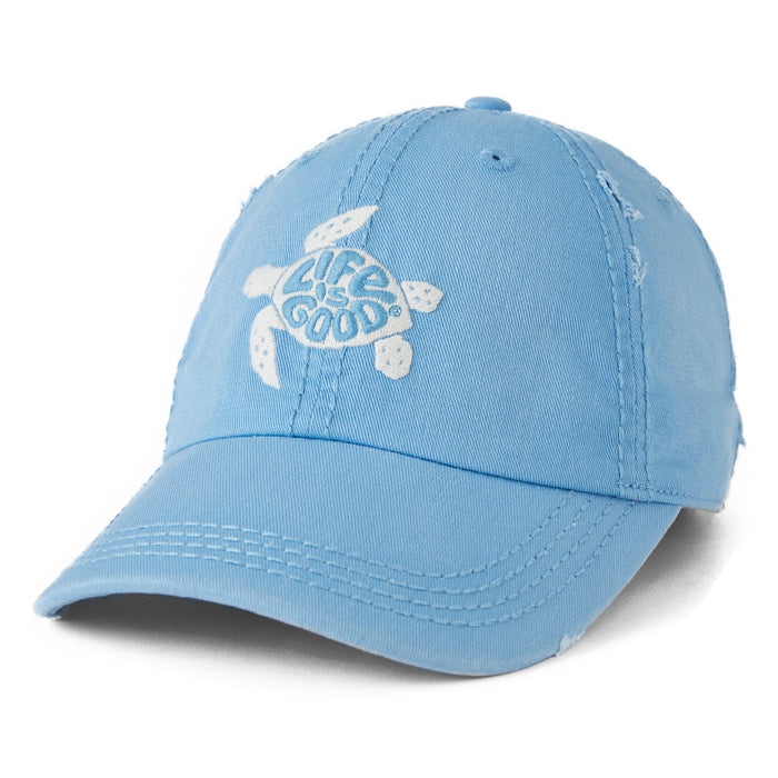 Life is Good Groovy Turtle Chill Cap, Cool Blue