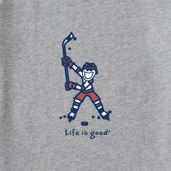  Life is Good. Men's Candy Cane Skeleton Long Sleeve