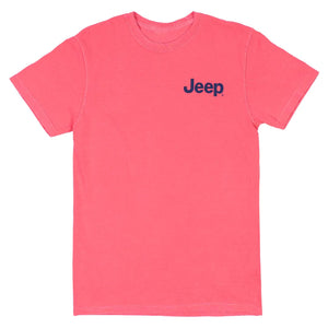 Jeep. Sun Dog Short Sleeve T-Shirt, Watermelon