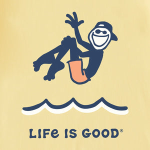 Life Is Good. Kids Jake Cannonball SS Crusher Tee, Sandy Yellow