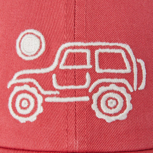 Life is Good Tribal 4X4 Chill Cap, Faded Red