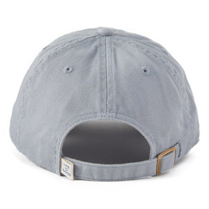 Life is Good Papa Bear Silhouette Chill Cap, Stone Blue