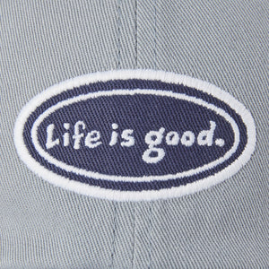 Life is Good LIG Vintage Oval Chill Cap, Stone Blue