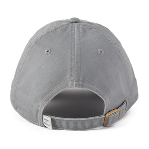 Life is Good Detailed Wildflowers Chill Cap, Slate Gray