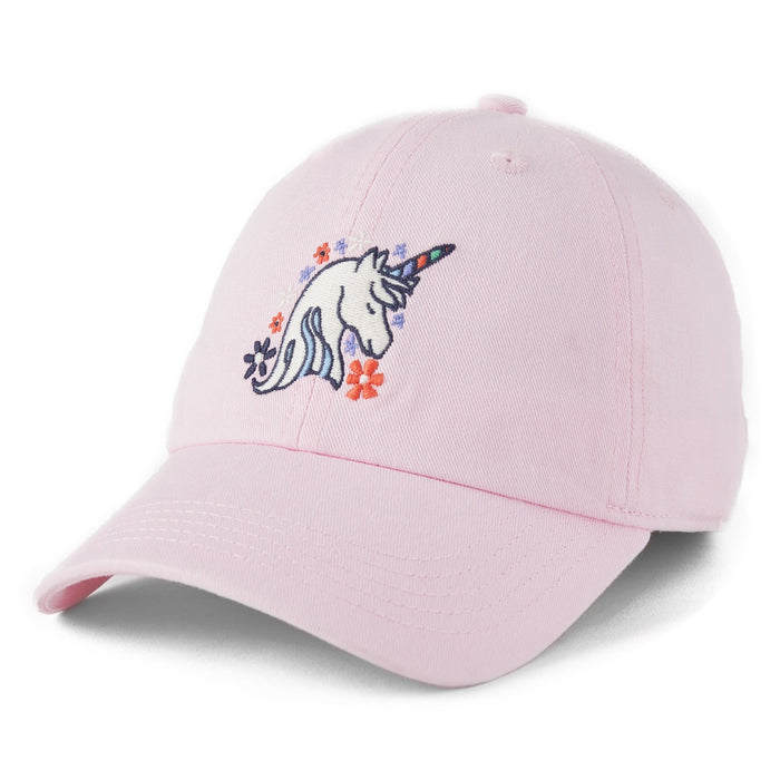 Life is Good. Kids Magical Day Unic Chill Cap, Seashell Pink