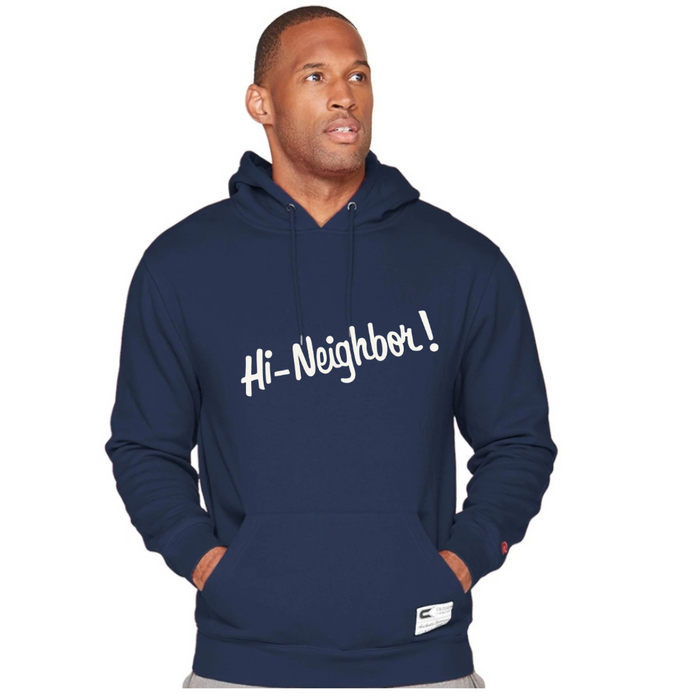 Narragansett Beer. Hi Neighbor Hoodie in Navy
