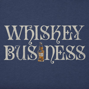 Life is Good. Men's Whiskey Business Bottle SS Crusher Tee, Darkest Blue