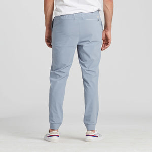 Life is Good Men's Solid Everyday Jogger, Stone Blue