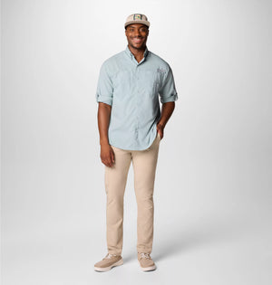 Columbia. Men's PFG Tamiami II Long Sleeve Shirt, Crushed Blue
