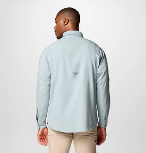 Columbia. Men's PFG Tamiami II Long Sleeve Shirt, Crushed Blue