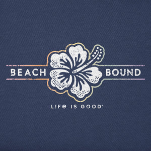 Life is Good. Women's Beach Bound Crusher Tank, Darkest Blue