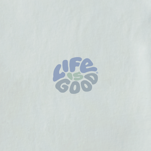 Life is Good. Men's Here Comes The Sun SS Crusher-LITE Tee, Fog Gray