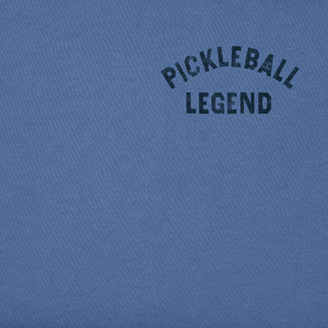 Life is Good. Men's Athletic Pickleball SS Crusher-LITE Tee, Vintage Blue