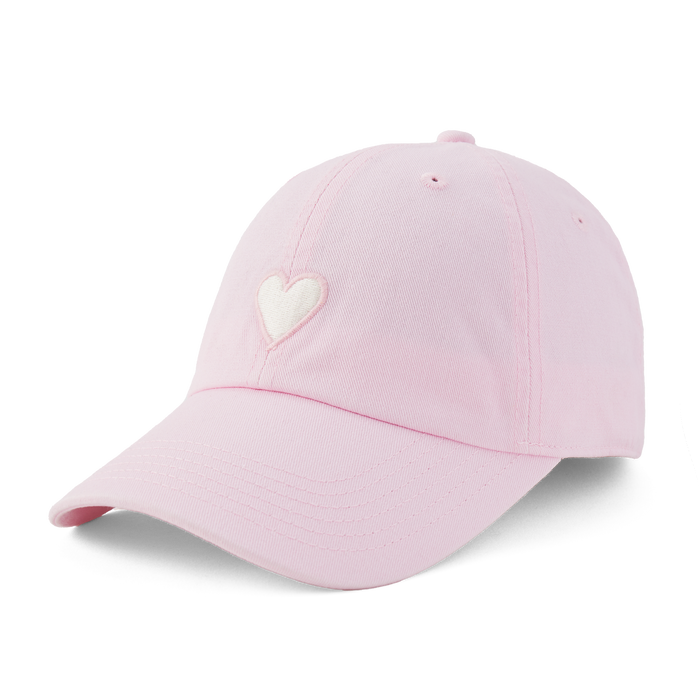 Life is Good. Heart Chill Cap, Seashell Pink