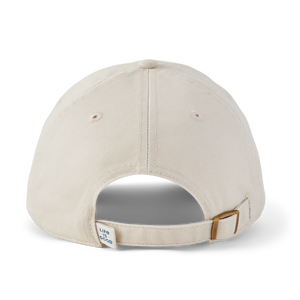 Life is Good Vintage World's Okayest Pickleballer Chill Cap, Bone