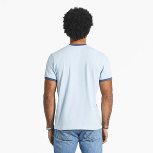 Life is Good. Men's Clean Cooper Good Energy SS Crusher Tee, Glacier Blue