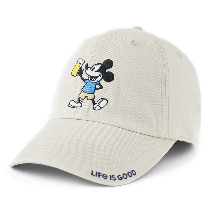 Life is Good Clean Steamboat Wet Willie Icon Branded Chill Cap, Bone White