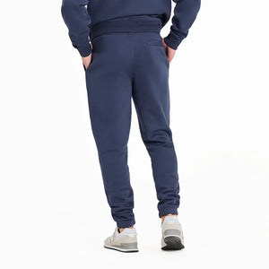 Life is Good Men's Solid Good Vibes Fleece Jogger, Inkwell Blue