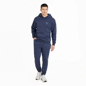 Life is Good Men's Solid Good Vibes Fleece Jogger, Inkwell Blue