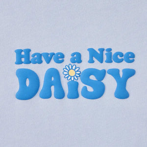 Life is Good. Kids Have A Nice Daisy Long Sleeve Crusher Tee, Glacier Blue