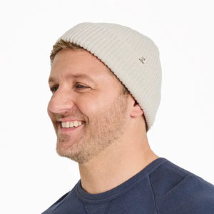 Life is Good Adult Unisex Solid Mariner Beanie, Bone