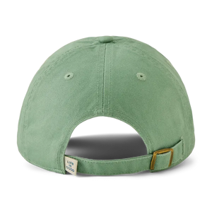 Life is Good. Unisex LIG Daisy Chill Cap, Granite Green