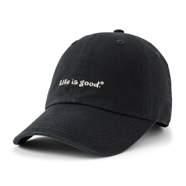 Life is Good. Unisex Vintage Life is Good Chill Cap, True Black