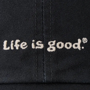 Life is Good. Unisex Vintage Life is Good Chill Cap, True Black