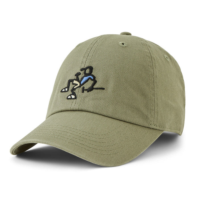 Life is Good. Jake Golf Fist Pump Chill Cap, Moss Green