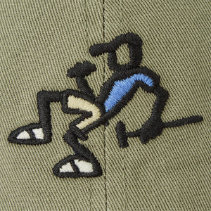 Life is Good. Jake Golf Fist Pump Chill Cap, Moss Green