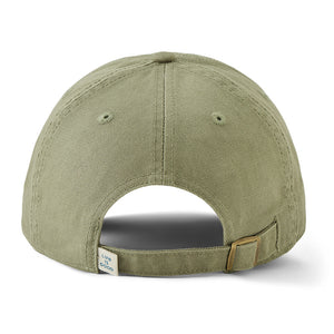Life is Good. Jake Golf Fist Pump Chill Cap, Moss Green
