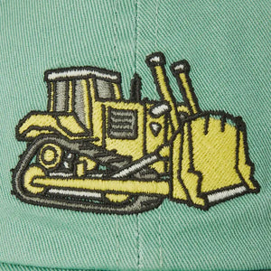 Life is Good. Kids Move It Earth Mover Chill Cap, Granite Green