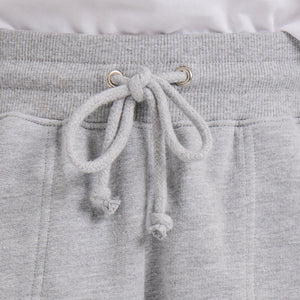 Life is Good. Women's Solid Good Vibes Fleece Shorts, Heather Gray
