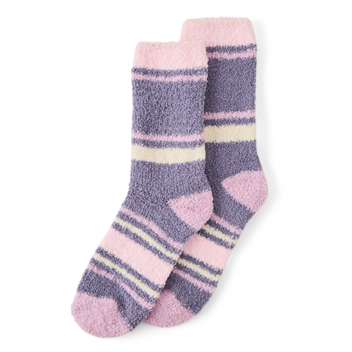 Life is Good. Dusk Purple Snuggle Sock