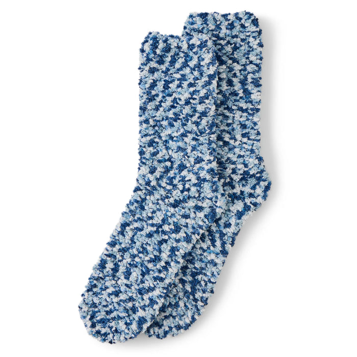 Life is Good. Smoky Blue Pom Pom Sock