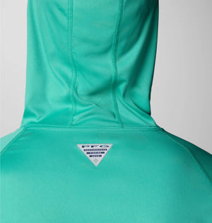 Columbia. Men's PFG Terminal Tackle Hoodie, Glaze Green