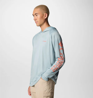 Columbia. Men's PFG Terminal Tackle Hoodie, Crushed Blue