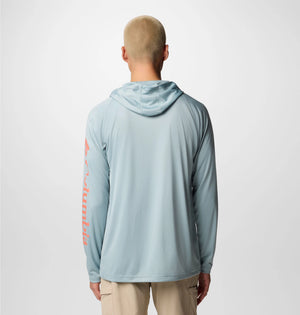 Columbia. Men's PFG Terminal Tackle Hoodie, Crushed Blue