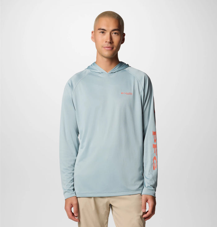 Columbia. Men's PFG Terminal Tackle Hoodie, Crushed Blue