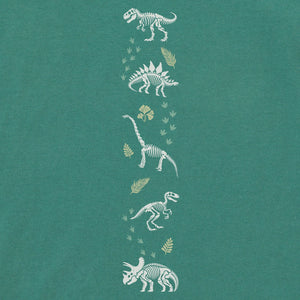 Life is Good. Toddler Life was Good Dinos Long Sleeve Crusher Tee, Spruce Green