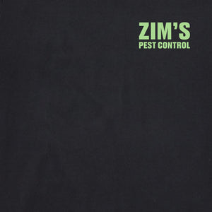 Life is Good. Men's Zim's Pest Control Long Sleeve Crusher Tee, Faded Black