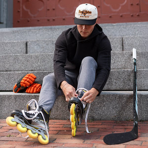 Celly Hockey. Sleepy Hollow Hockey Snapback in Cream