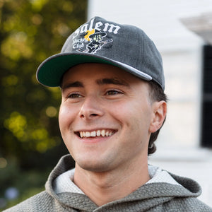 Celly Hockey. Salem Hockey Club Snapback in Washed Black