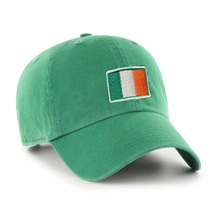 47 Brand. Irish Icon Base Runner Clean Up Hat, Kelly Green