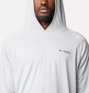 Columbia. Men's PFG Solar Stream Hoodie, Cool Grey