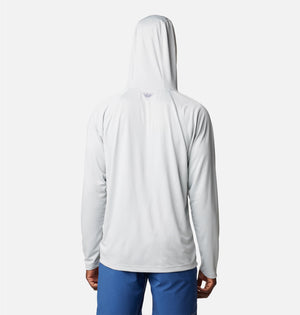 Columbia. Men's PFG Solar Stream Hoodie, Cool Grey