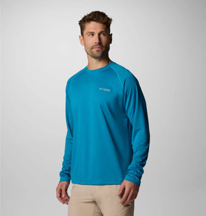 Columbia. Men's PFG Solar Stream Long Sleeve Shirt, Carbon