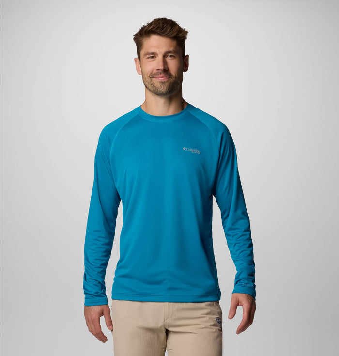 Columbia. Men's PFG Solar Stream Long Sleeve Shirt, Carbon