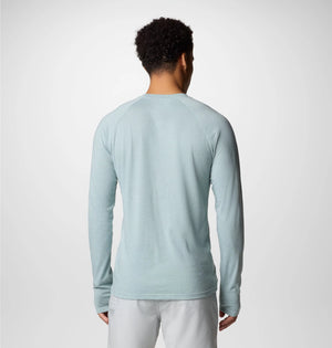 Columbia. Men's PFG Uncharged Neps Long Sleeve Shirt, Crushed Blue